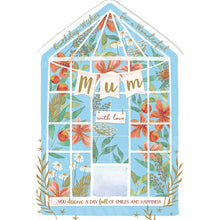 Load image into Gallery viewer, Wishing Well Mum Summer House Birthday Card
