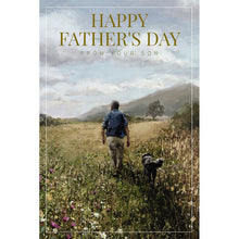 Load image into Gallery viewer, Wishing Well Walk From Your Son Father&#39;s Day Card
