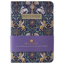 Load image into Gallery viewer, A6 Notebook Triple Pack Wyvern
