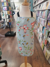 Load image into Gallery viewer, Child's Oilcloth Apron Butterflies
