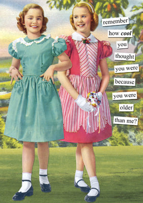 Anne Taintor Remember How Cool Card