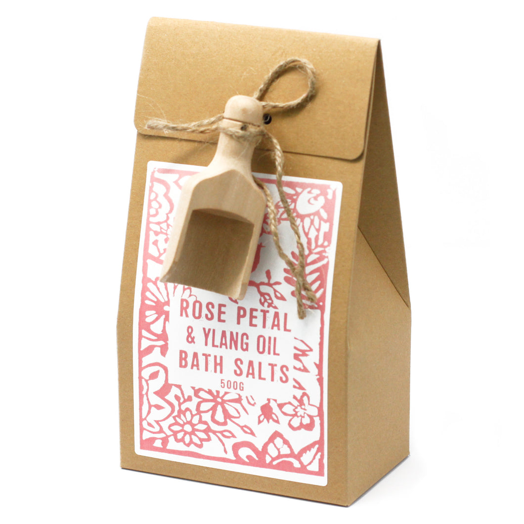 Agnes & Cat Bath Salts Rose Petal & Ylang Oil