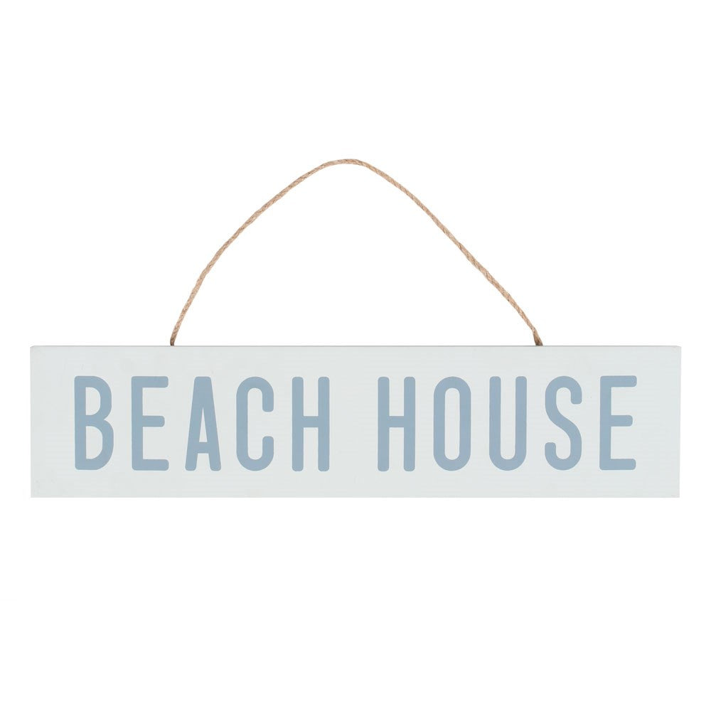 Beach House Wooden Sign