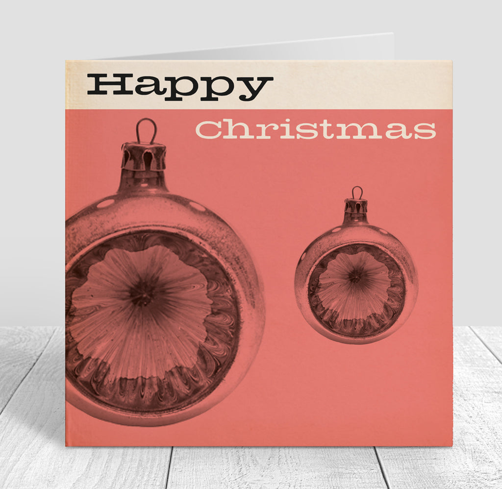 Bluenote Christmas Bauble Card