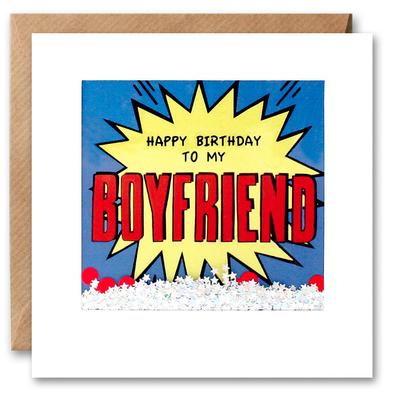 Shakies Happy Birthday Boyfriend Card