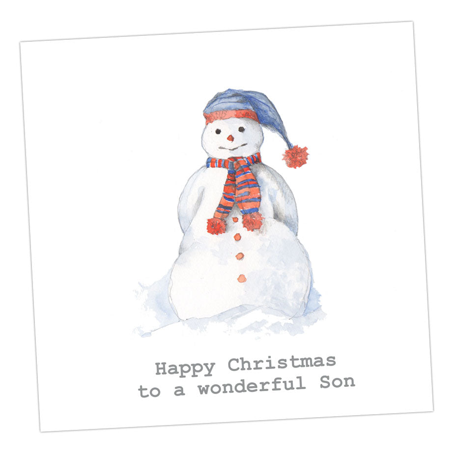 C&C Christmas Wonderful Son Card
