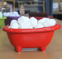 Load image into Gallery viewer, Ceramic Mini Vintage Bath Red
