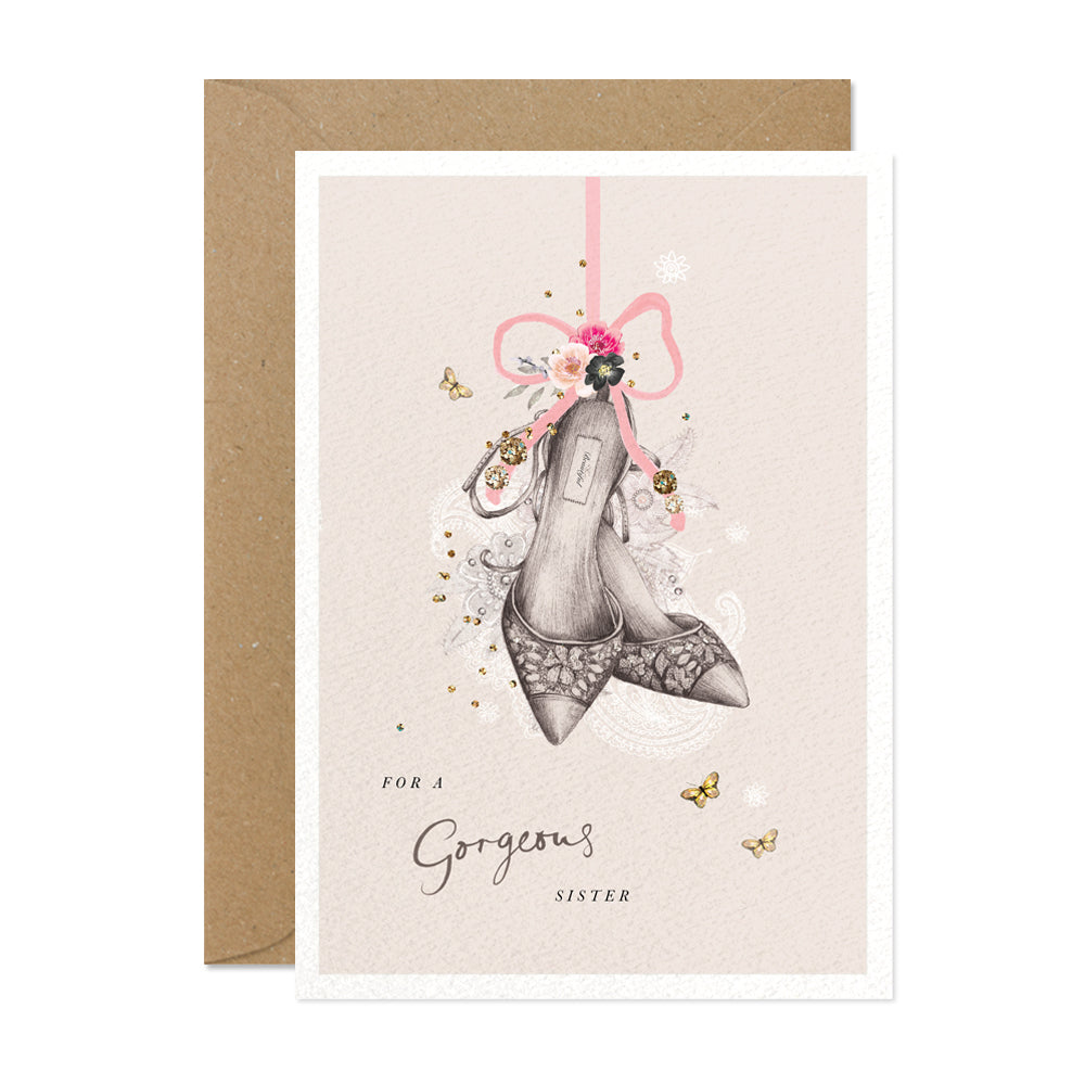 Charmed Gorgeous Sister Card