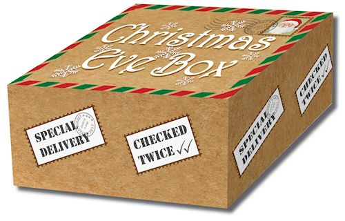 Christmas Eve Cardboard Box
