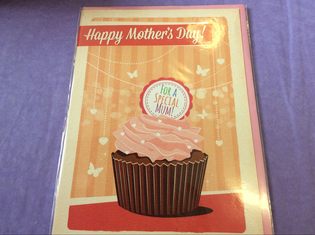 Distinkt Happy Mother's Day Cupcake Card