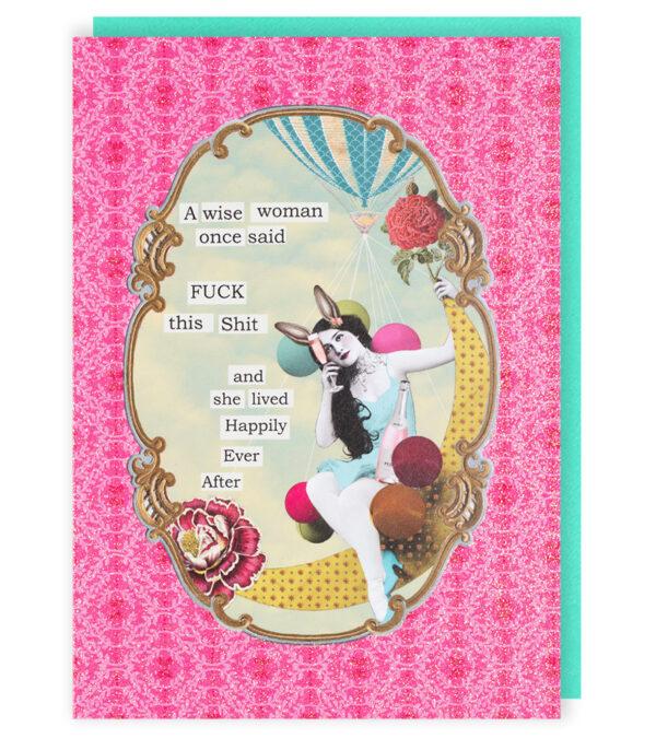 Darling Divas Wise Woman Said Card