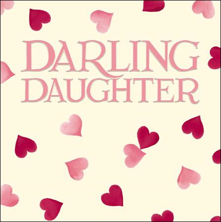 Emma Bridgewater Darling Daughter Card