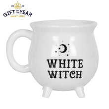 Load image into Gallery viewer, Cauldron White Witch Mug
