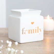 Family Ceramic Oil/Melt Burner White