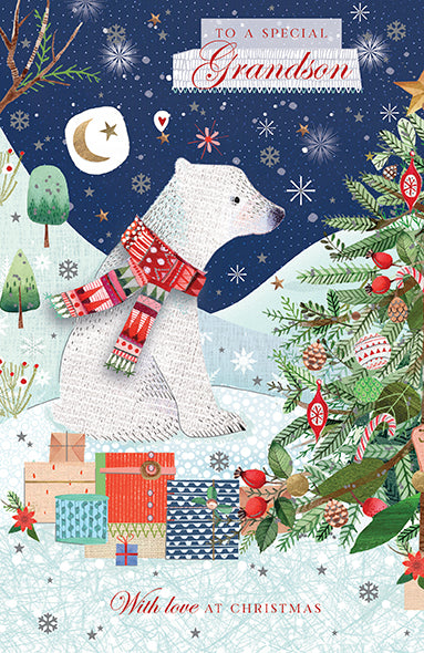 Florentine Christmas Special Grandson Card