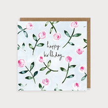 Load image into Gallery viewer, Posy Rosebuds Happy Birthday Card
