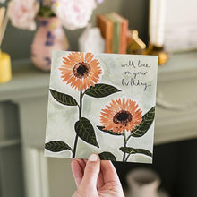 Load image into Gallery viewer, Posy Sunflowers Birthday Card
