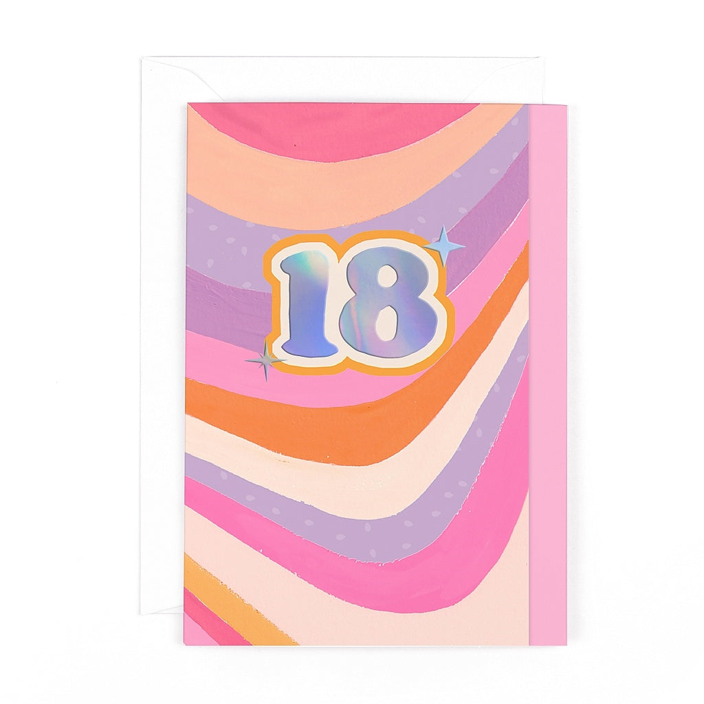 Funky Town Age 18 Card