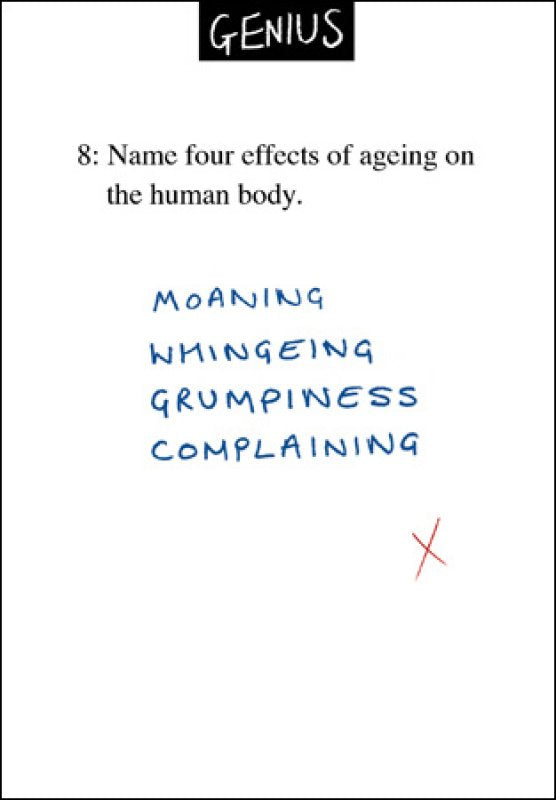 Genius Effects of Ageing Card