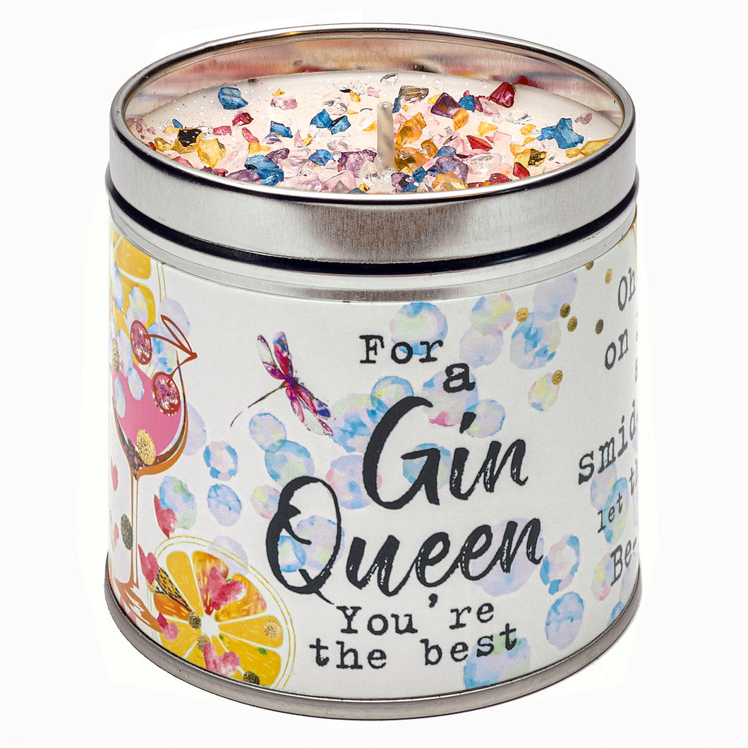 Just Because Candle Gin Queen