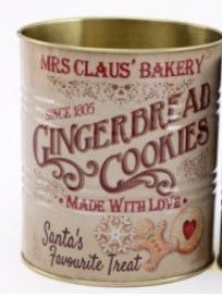 Gingerbread Bakery Storage Tins