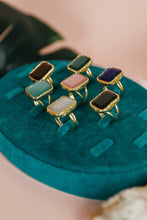 Load image into Gallery viewer, My Doris Glass Faceted Adjustable Ring
