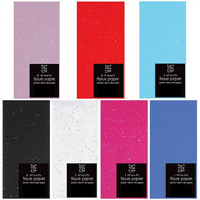 Load image into Gallery viewer, Glitter Tissue 6 Sheet Pack
