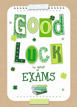 Load image into Gallery viewer, Wishing Well Good Luck In Your Exams Card
