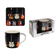 Load image into Gallery viewer, Guitars China Mug &amp; Coaster Set
