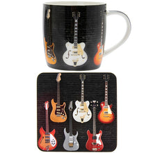 Load image into Gallery viewer, Guitars China Mug &amp; Coaster Set
