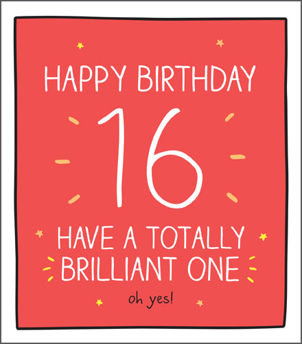 Happy Jackson 16 Birthday Card