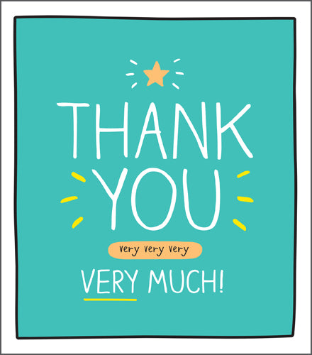 Happy Jackson Thank You Card