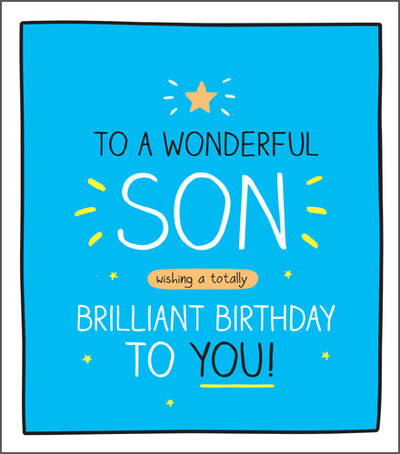 Happy Jackson Wonderful Son Card