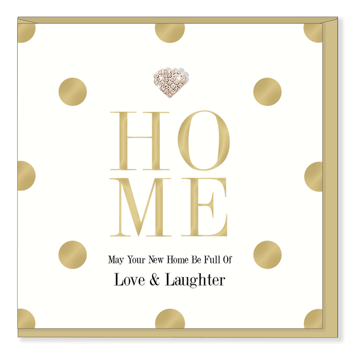 Hearts Designs New Home Spot Card