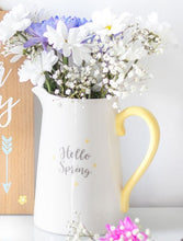 Load image into Gallery viewer, Hello Spring Flower Jug
