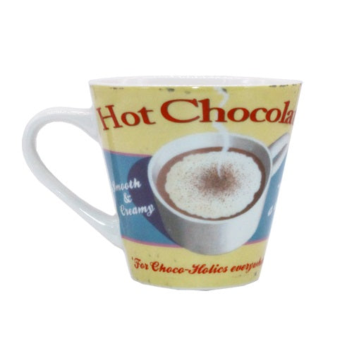Retro Hot Chocolate Mug