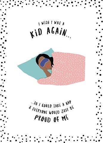 Inner Thoughts Nap Card