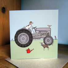 Load image into Gallery viewer, Country Range Grey Ferguson Tractor Card
