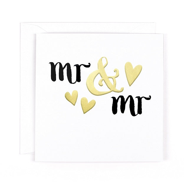 Love Letters Mr & Mr Card