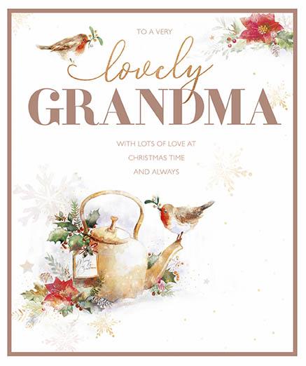 Lovelily Christmas Grandma Card