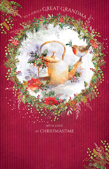 Lovelily Christmas Great Grandma Card