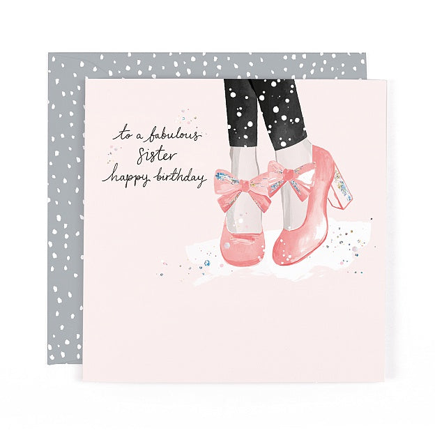 Lulu Fabulous Sister Happy Birthday Card