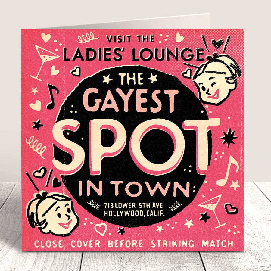 Match Ladies' Lounge Card