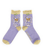 Load image into Gallery viewer, Powder Initial Socks Letter N
