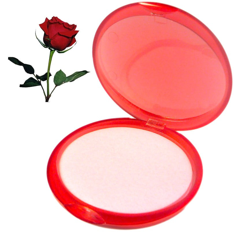 Paper Soap Compact Rose
