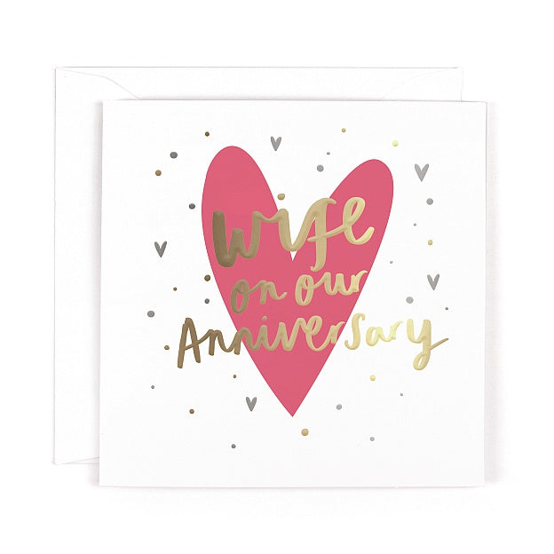 Parasol Wife Anniversary Card