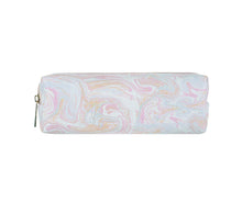 Load image into Gallery viewer, Make Up Bag Pencil Pastel Swirl
