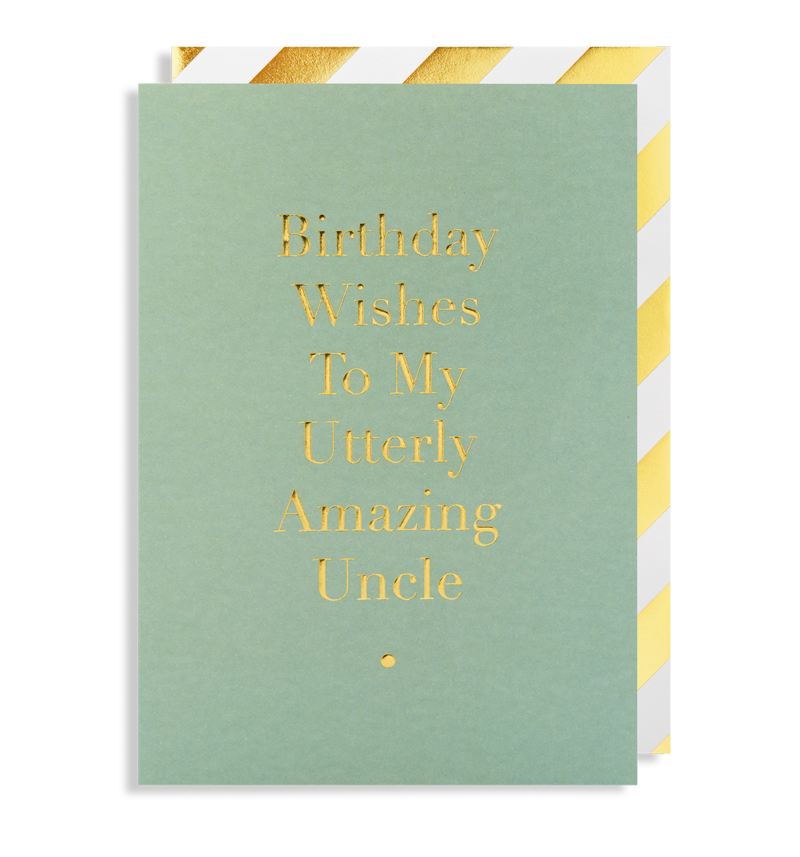 Postco Birthday Wishes Uncle Card