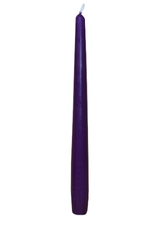 Taper Dinner Candle Purple