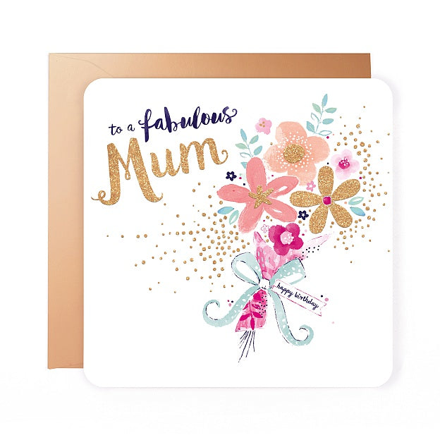Rose Fabulous Mum Card